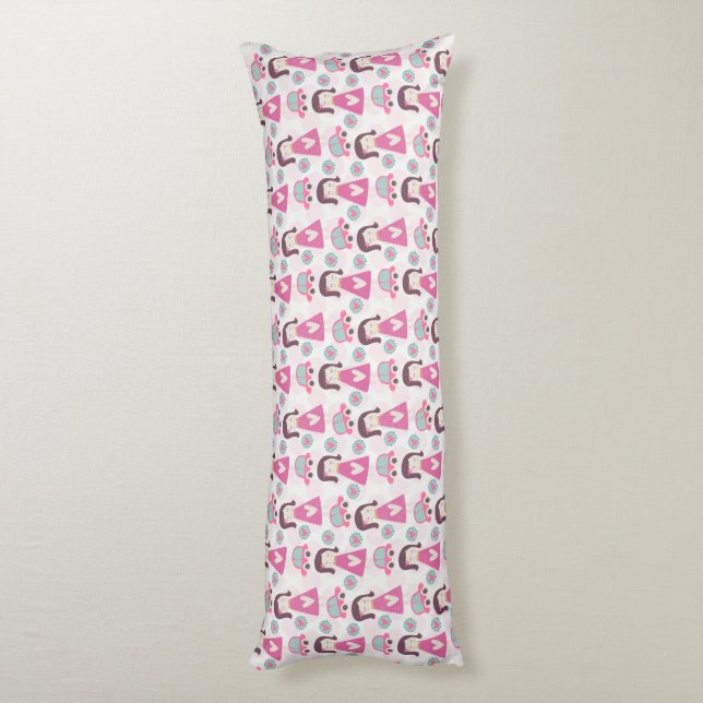 Girls Going Places Body Pillow (Back (Vertical))