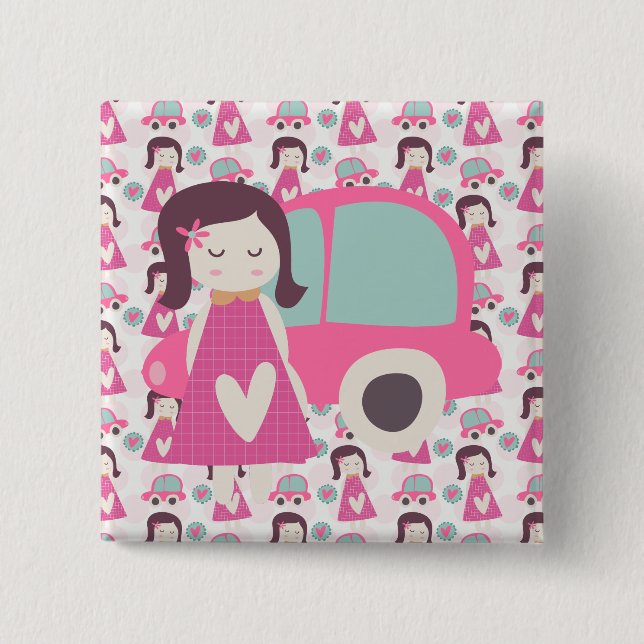 Girls Going Places Button (Front)