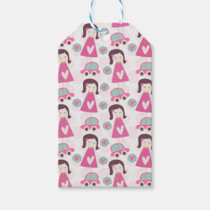 Girls Going Places Gift Tags