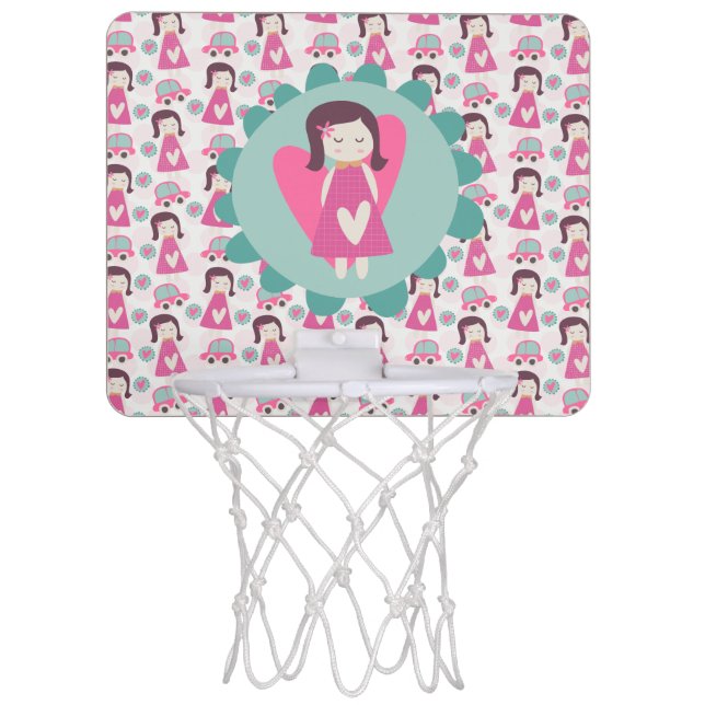 Girls Going Places Mini Basketball Hoop (Front)