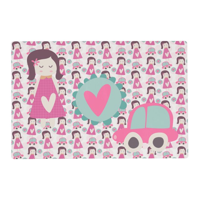 Girls Going Places Placemat (Front)