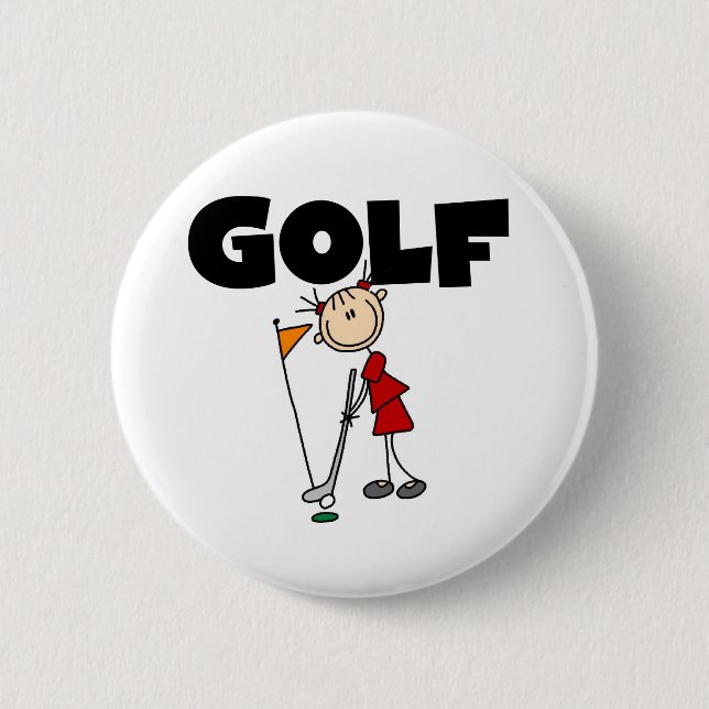 Girls GOLF Button (Front)