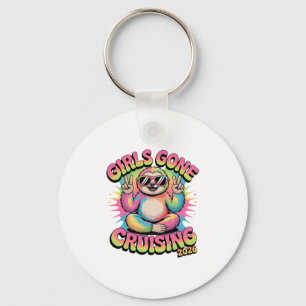 Girls Gone Cruising 2026 Cruise Vacation Trip Slot Keychain