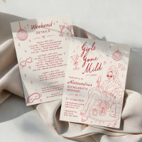 Girls Gone Mild Bachelorette Itinerary Party
