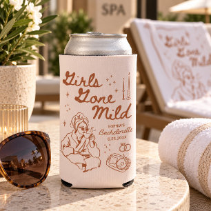 Girls Gone Mild Bachelorette Slim Can Coolers