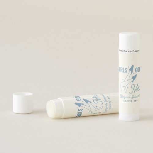 Girls Gone Mild Blue Spa Bachelorette Party