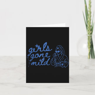 Girls Gone Mild Funny Bachelorette Spa Bach Card