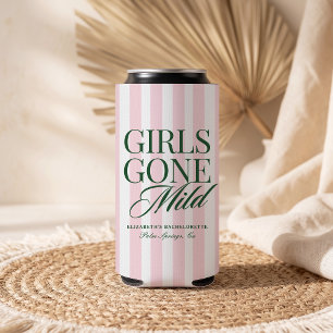 Girls Gone Mild Pajama Spa Bachelorette Weekend Seltzer Can Cooler