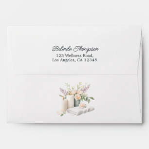 Girls Gone Mild Spa Bridal Shower Floral Envelope
