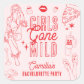 Girls Gone Mild Spa Pajama Bachelorette Party Square Sticker