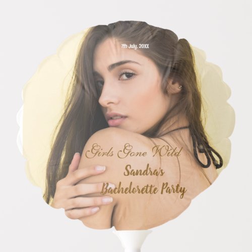 girls gone wild bachelorette party name photo whit balloon