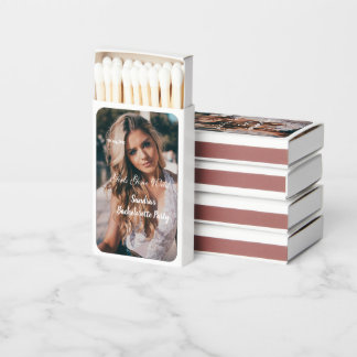girls gone wild bachelorette party name photo whit matchboxes