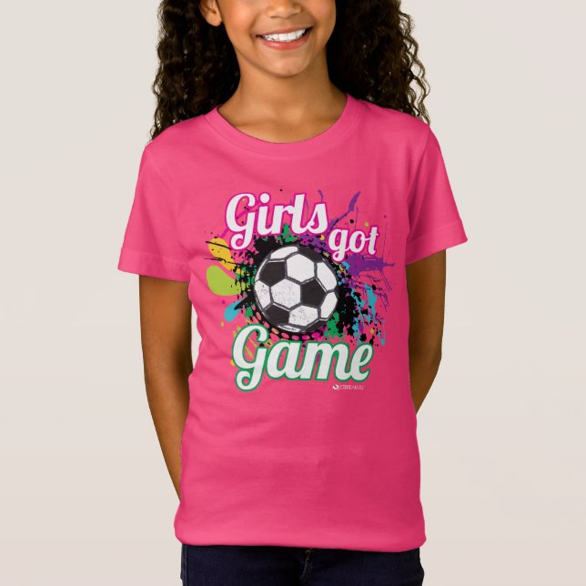 GIRLS GOT GAME SOCCER T-SHIRT (Front)