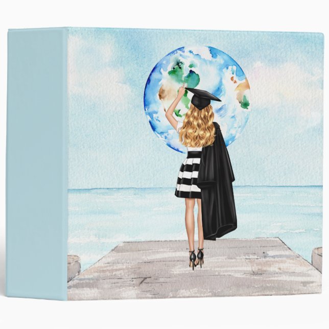 Girl's Graduation Binder (Front/Spine)