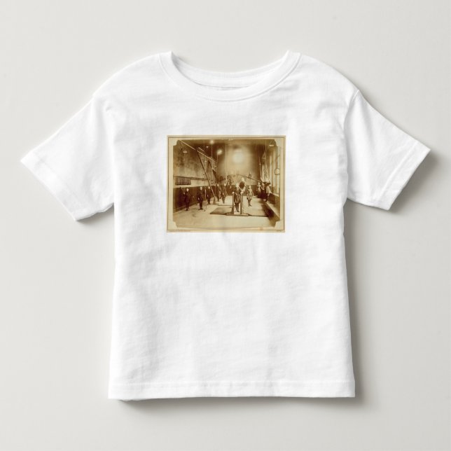 Girl's Gymnasium at the Deaf and Dumb Institution, Toddler T-shirt (Front)