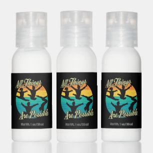 Girls Gymnastics - All Things are Possible Hand Lotion