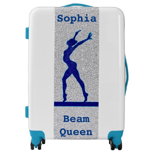 Girls Gymnastics Beam Queen Balance Beam Luggage