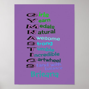 Girls Gymnastics (change name) Poster