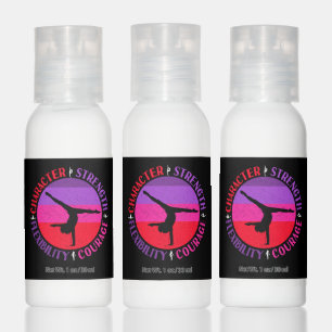 Girls Gymnastics Character Strength Courage Hand Lotion