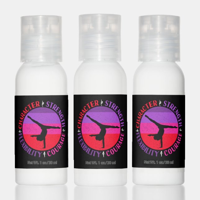 Girls Gymnastics Character Strength Courage Hand Lotion (Set)