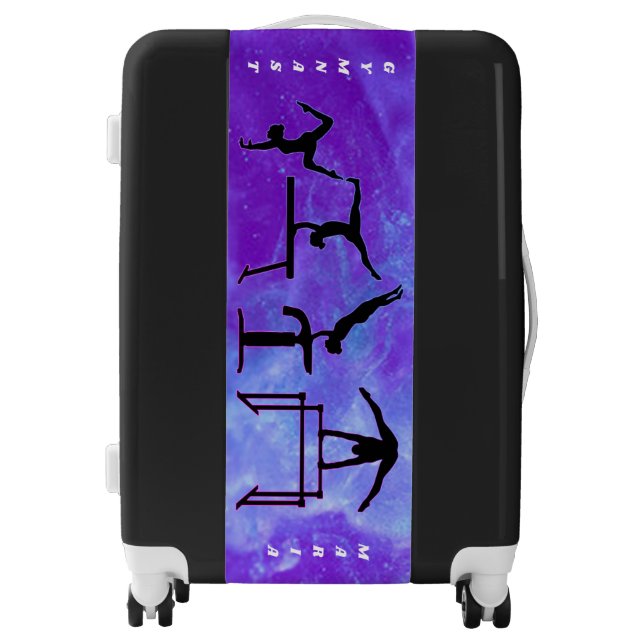 Girls Gymnastics Events Luggage (Front)