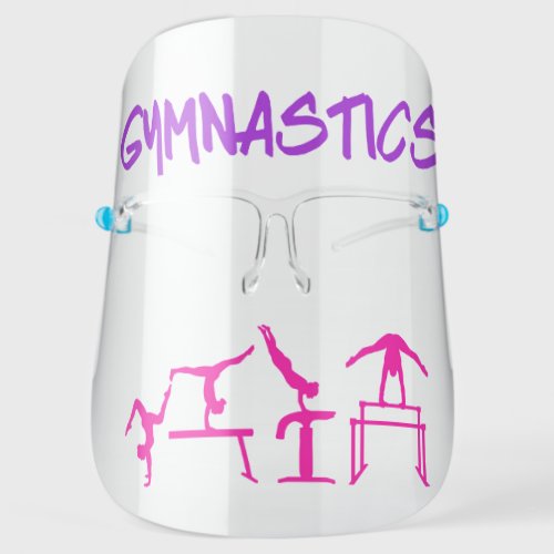 Girls Gymnastics Face Shield