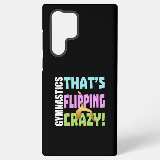 Girls Gymnastics - Flipping Crazy Samsung Galaxy Case (Back)