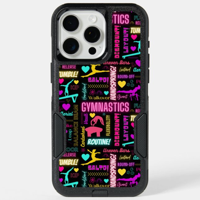  Girls Gymnastics  iPhone 15 Pro Max Case (Back)
