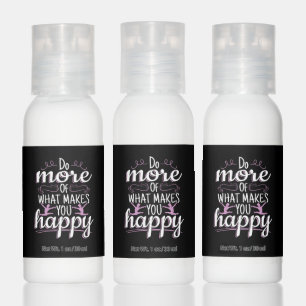 Girls Gymnastics - Motivational Happy Quote Hand Lotion