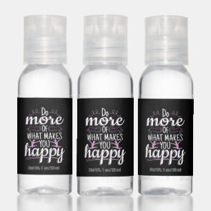 Girls Gymnastics - Motivational Happy Quote Hand Sanitizer