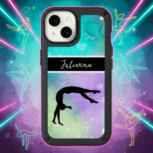 Girls Gymnastics Pastel Watercolor Phone Case