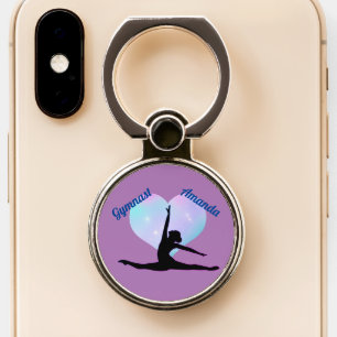 Girls Gymnastics Phone Grip Gymnast Ring Holder