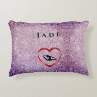Girls Gymnastics Pillow