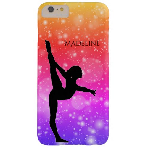 Girls Gymnastics Rainbow Phone Case for Gymnast