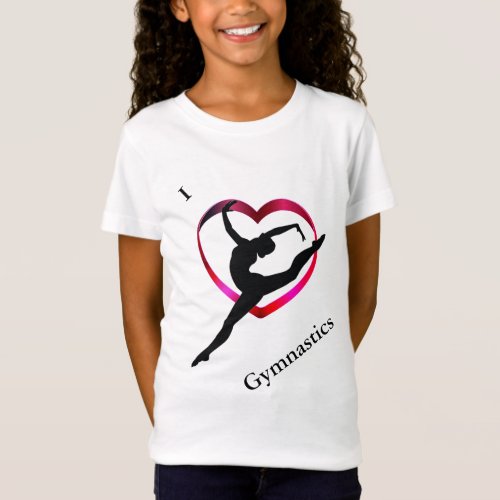 Girls Gymnastics T_Shirt