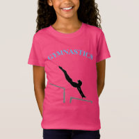 Girls Gymnastics T-Shirt Uneven Bars