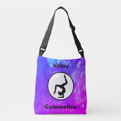 Girls Gymnastics Watercolor Tote Bag