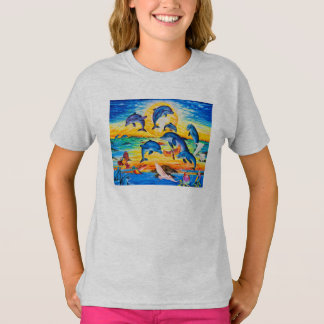 Girls' Hanes ComfortBlend® Sweatshirt T-Shirt