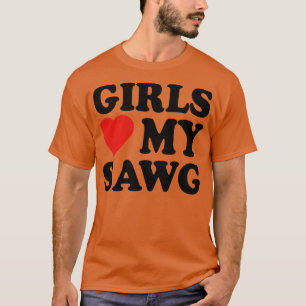 Girls Heart My Swag Girls Love my Swag Valentines T-Shirt