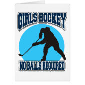 Girls Hockey - No Balls Required (Front)