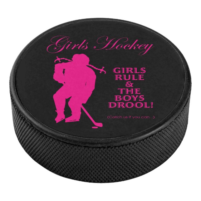 Girls Hockey Puck (3/4)