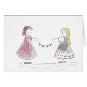Girls Holding Heart Chain (Front Horizontal)
