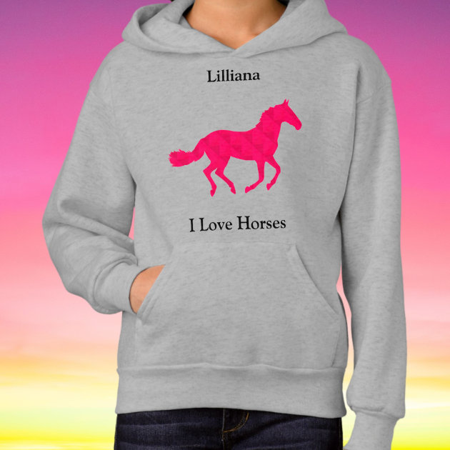 Love horse online hoodie