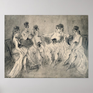 Girls in a Bordello Poster