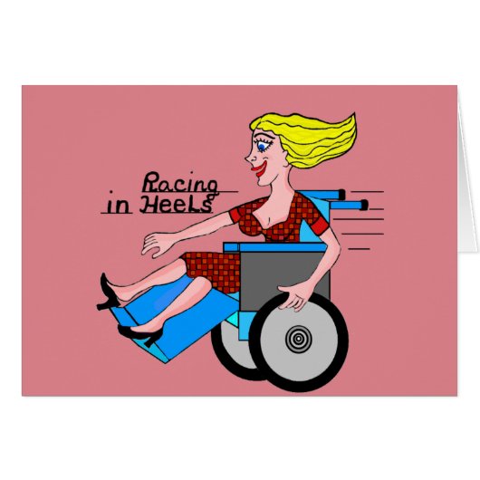 Girls in Heels need Wheelchairs (Front Horizontal)