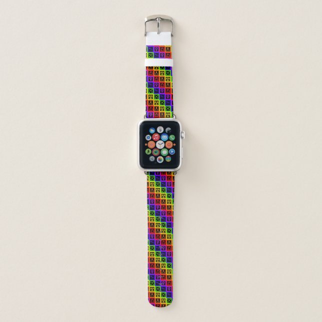 Girls in Science Apple Watch Band (Front)