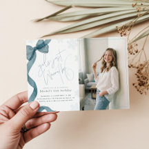 Girls Just Wanna Be 16 | Winter Bow Photo Birthday