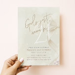 Girls Just Wanna Be 21 | Bow Coquette Birthday Invitation<br><div class="desc">This elegant twenty first birthday party invitation features a soft ivory beige cream bow with flowing ribbon details for a refined modern look. Perfect for a girl boy 21st birthday invitation, it suits an adult birthday celebration invitation for women sister daughter or niece with timeless style. The minimal design also...</div>