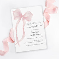 Girls Just Wanna Be One Cute 1st Birthday Party