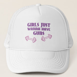 Girls Just Wanna Have Guns Trucker Hat